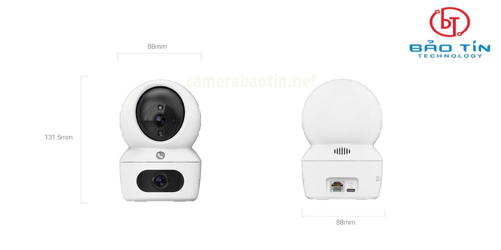 kích thước camera h7c 